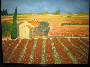 peinture de Josette Bude Laurent